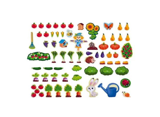 სათამაშო ბოსტანი Janod My Magnetic Garden, 5 image