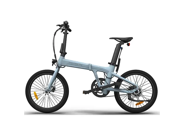 ელექტრო ველოსიპედი ADO A20 Lite, 350W, Smart APP, Folding Electric Bike, 30KM/H, Blue, 3 image