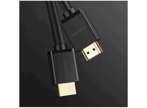 HDMI კაბელი UGREEN HD104 (10111) HDMI Cable 2.0 Computer TV Engineering Decoration Line Hd 3D Visual Effect 15m (Black), 4 image