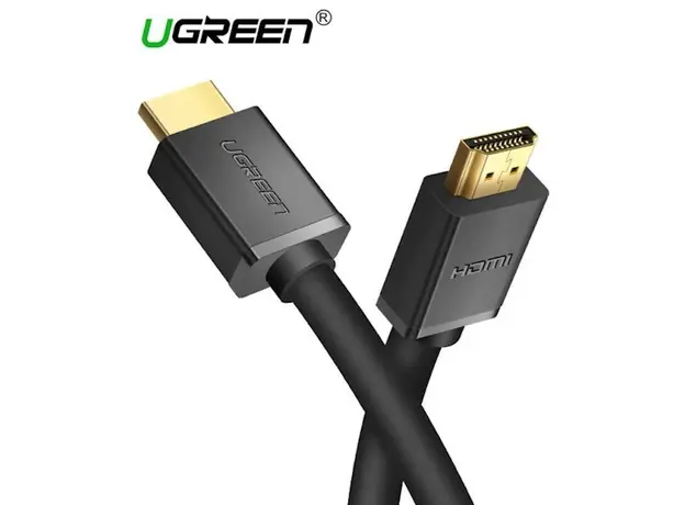 HDMI კაბელი UGREEN HD104 (10111) HDMI Cable 2.0 Computer TV Engineering Decoration Line Hd 3D Visual Effect 15m (Black)