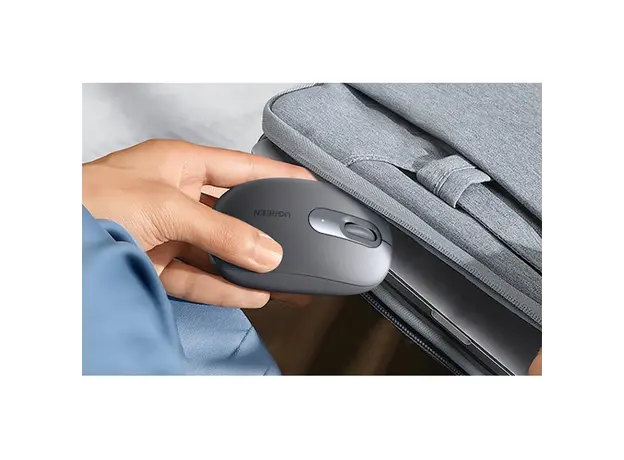 მაუსი UGREEN MU105 (90669), Wireless, USB, Mouse, Moonlight Gray, 6 image