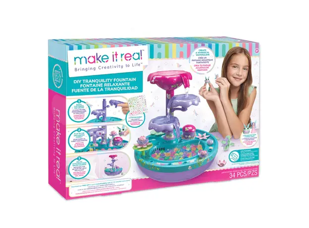 სათამაშო ფანტანი Make It Real DIY Tranquility Fountain (no water beads), 3 image