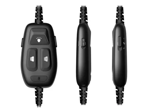 ყურსასმენი A4tech Bloody MC750 ANC RGB Gaming Headset Black, 7 image