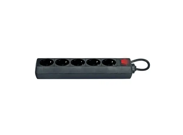დამაგრძელებელი კაბელი Defender Power Strip ES 1.8m 5 Plug, 3 image
