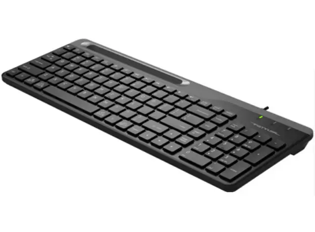 კლავიატურა A4tech Fstyler FK25 Multimedia Keyboard USB EN/RU Black, 6 image