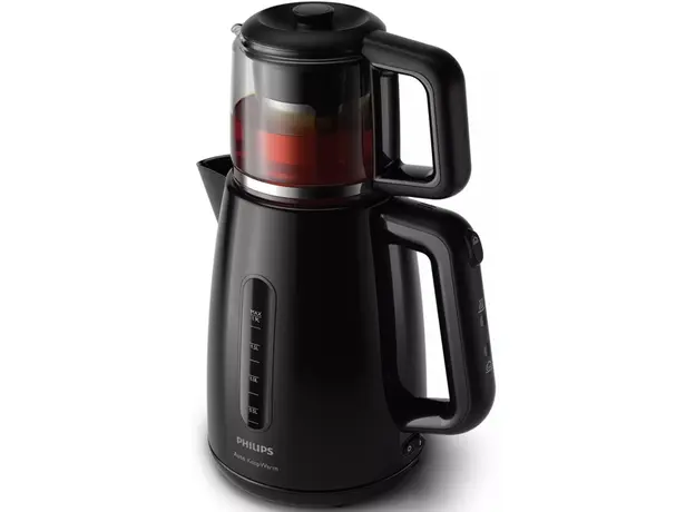 ელექტრო ჩაიდანი Philips HD7301/00, 1700W, 1.9L, Electric Kettle, Black, 2 image