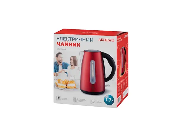 ელექტრო ჩაიდანი ARDESTO EKL-F300R, 5 image