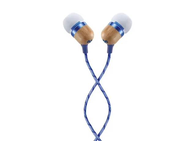 ყურსასმენი House of Marley EM-JE041-DNB Smile Jamaica In-Ear Headphones With Remote And Microphone DENIM