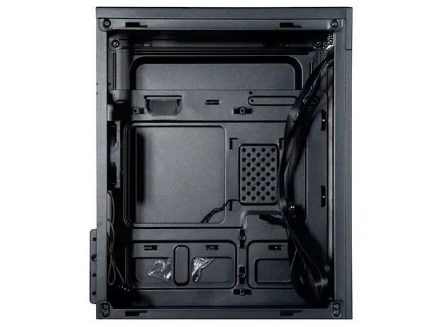 ქეისი ALLX AX-B1734, Computer Case, Micro-ATX, ITX, USBx2, AUDIO, Black, 3 image