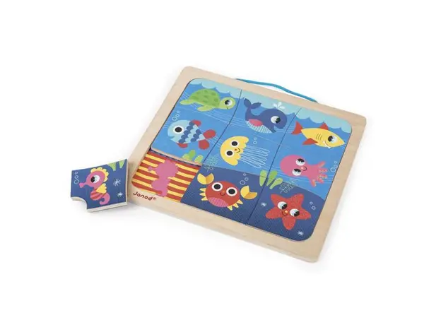 მაგნიტური ფაზლი Janod Magnetic puzzle J08181, 3 image