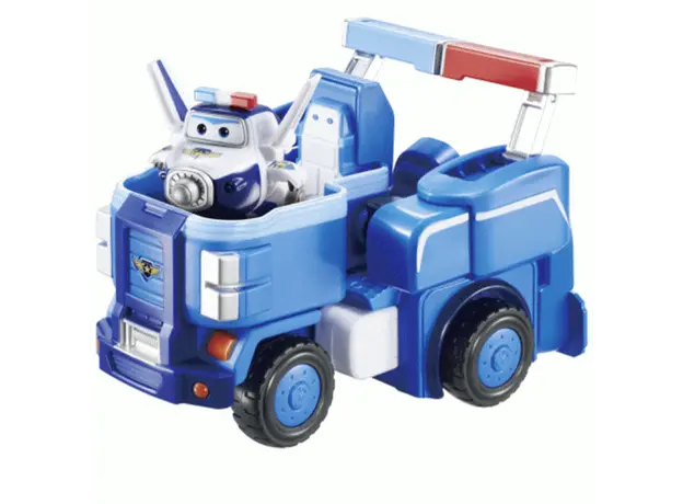 სათამაშო ტრანსფორმერი Super Wings Transforming Vehicles Paul