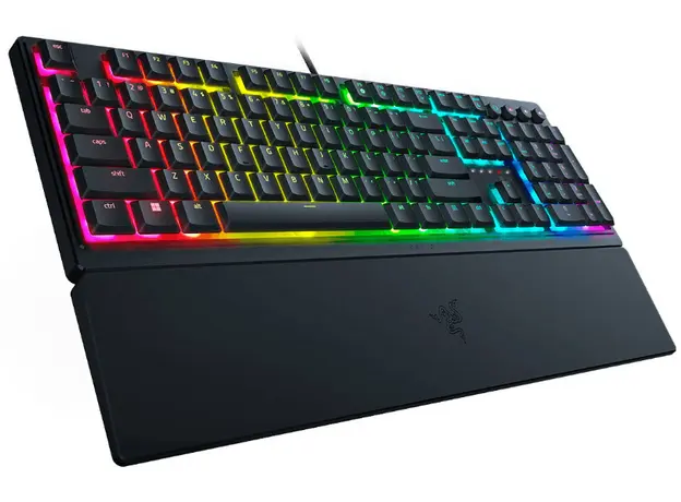კლავიატურა Razer Keyboard Ornata V3 RGB 104key Mecha-Membrane Switch USB EN, black, 3 image