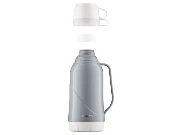 თერმოსი Ardesto Vacuum flask Gemini Gourmet, 1800ml, plastic, borosilicate glass, 4 image