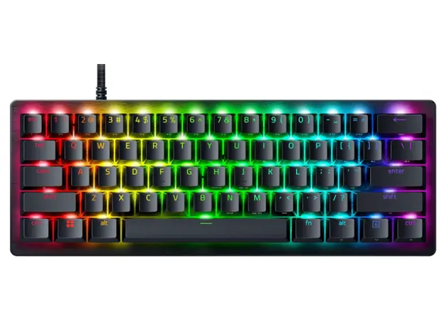 კლავიატურა Razer Keyboard Huntsman V3 Pro Mini RGB 61key Analog Optical Switches USB-A EN, black, 2 image