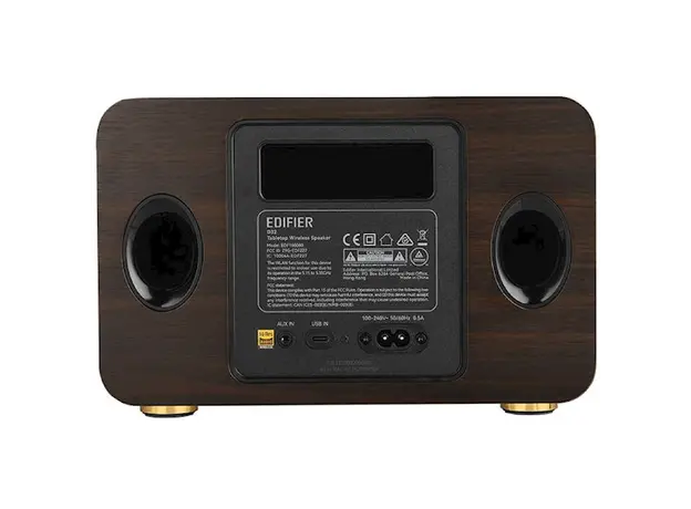 დინამიკი Edifier D32 Tabletop Wireless Speaker Black Walnut, 8 image
