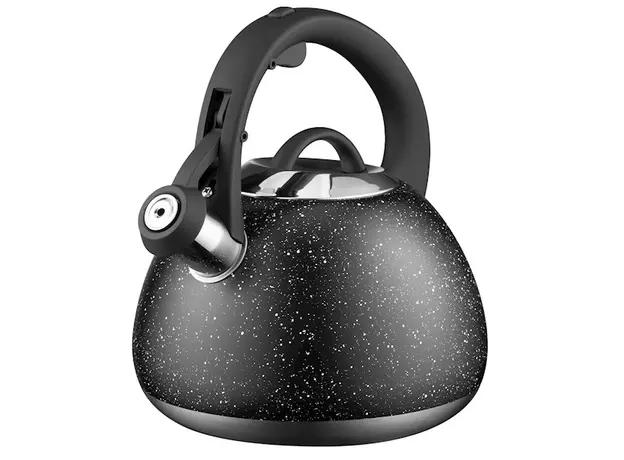 ჩაიდანი Ardesto Kettle Gemini, 2.5l, stainless steel, black, 3 image