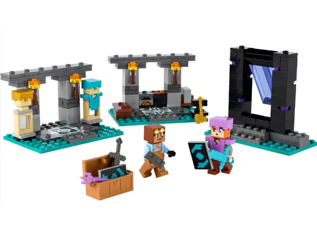 ლეგო LEGO Constructor MINECRAFT THE ARMORY, 3 image