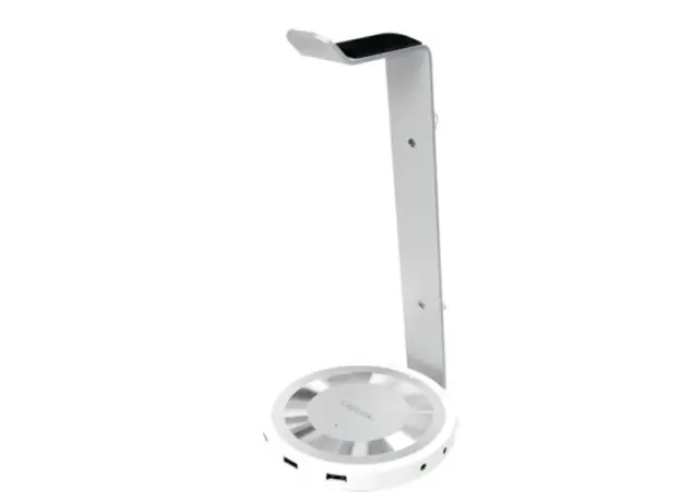 ყურსასმენის სადგამი Logilink UA0304 Aluminum Headset Stand Silver, 3 image
