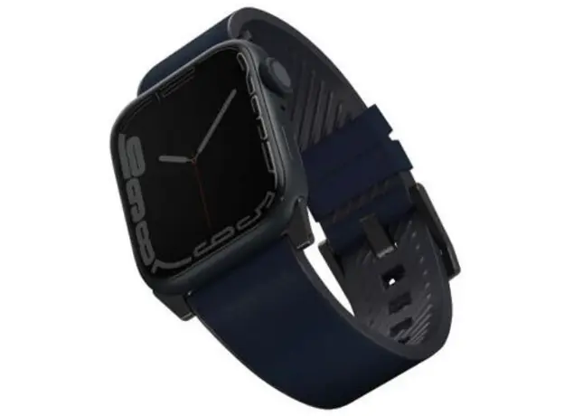 სმარტ საათის სამაჯური Uniq Straden Waterproof Leather Hybrid Apple Watch Strap 45/44/42Mm