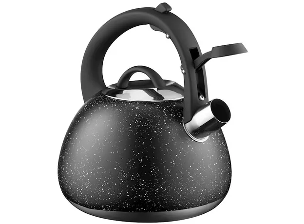 ჩაიდანი Ardesto Kettle Gemini, 2.5l, stainless steel, black, 4 image