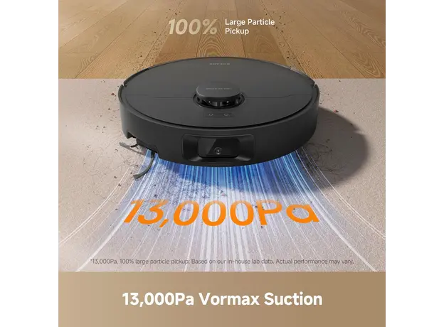 მტვერსასრუტი Dreame Robot Vacuum D20 Pro Plus Black (RLD43SD), 8 image