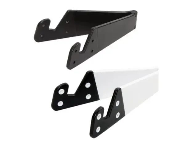 მობილურის სადგამი LogiLink AA0039W Smartphone & Tablet Foldable Stand 2 pcs black & white, 2 image