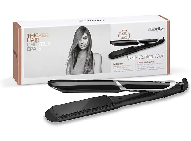 თმის უთო Babyliss ST397E Hair Straightener Black, 7 image