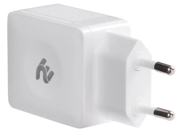 ადაპტერი 2Е Wall Charge Wall for 2 USB - DC5.0V/4.2 A, white, 3 image