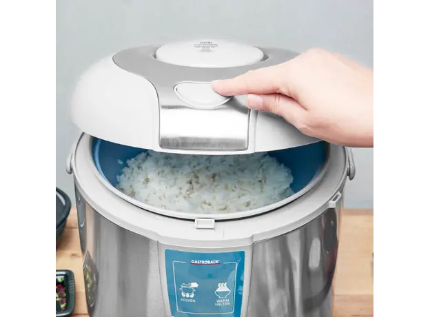 ორთქლსახარში ქვაბი GASTROBACK 42518 Design Rice Cooker Pro, 8 image