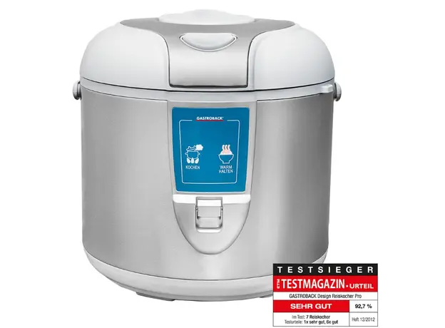 ორთქლსახარში ქვაბი GASTROBACK 42518 Design Rice Cooker Pro