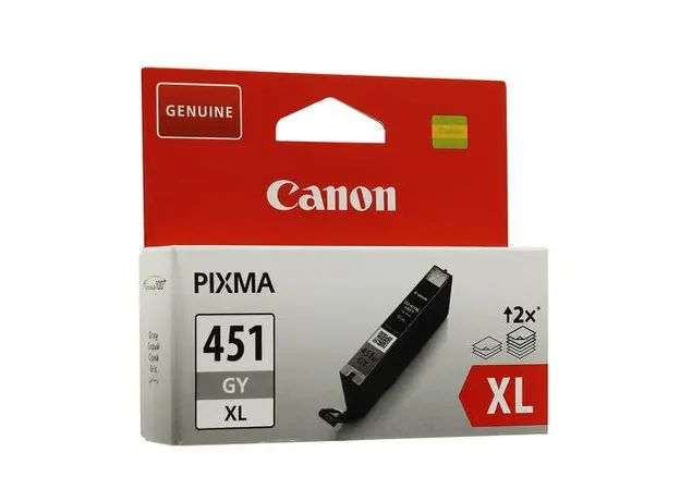 კარტრიჯი Canon CLI-451XL Gray Original Ink Cartridge, 2 image