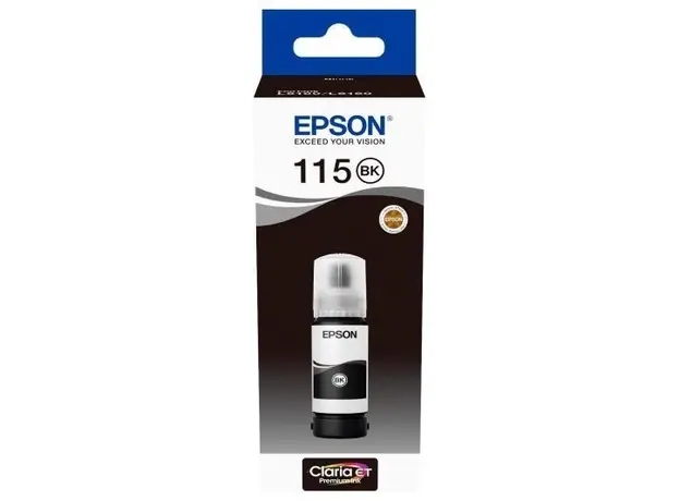 კარტრიჯის მელანი Epson EcoTank 115 I/C (b) L8160/L8180 Pigment Black INK Bottle, 2 image