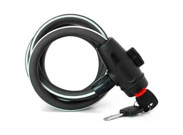 ველოსიპედის საკეტი ADO ADOL1, Bike Lock, Black, 4 image