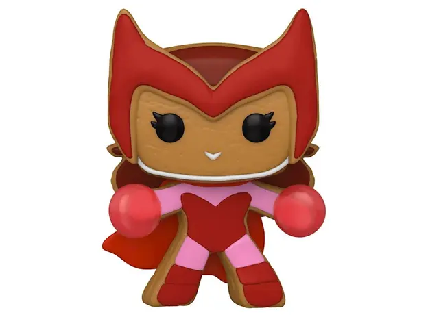 სათამაშო საკოლექციო ფიგურა Funko POP! Bobble Marvel Holiday Gingerbread Scarlet Witch 57129, 4 image