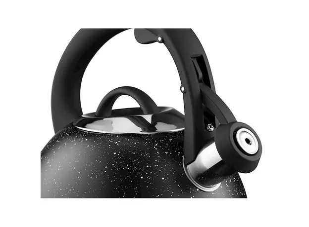 ჩაიდანი Ardesto Kettle Gemini, 2.5l, stainless steel, black, 5 image