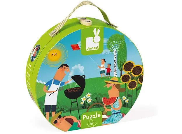 ასაწყობი ფაზლი Janod  Jazz puzzle of 4 of the season J02728