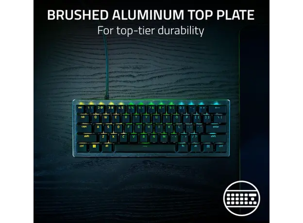 კლავიატურა Razer Keyboard Huntsman V3 Pro Mini RGB 61key Analog Optical Switches USB-A EN, black, 4 image