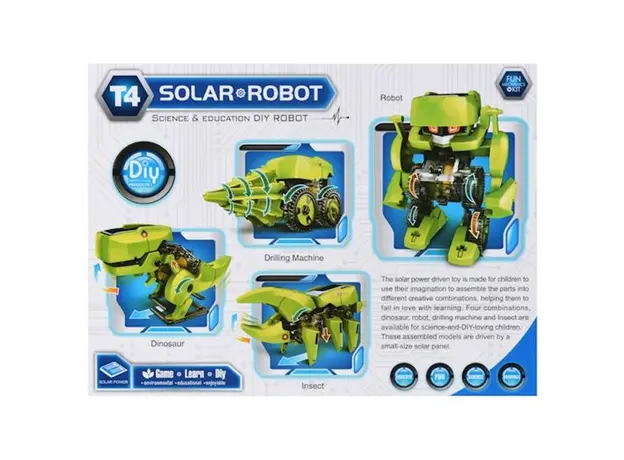 სათამაშო კონსტრუქტორი Same Toy 3 in 1 Solar DIY robot kit, 3 image