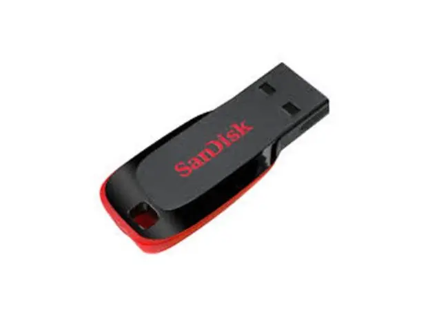 USB ფლეშ მეხსიერება SanDisk Cruzer Blade 128GB SDCZ50-128G-B35, 2 image