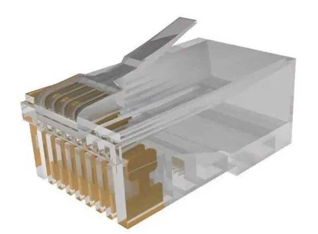 კონექტორი WE8W (RJ45) UTP Cat 5e Modular Plug