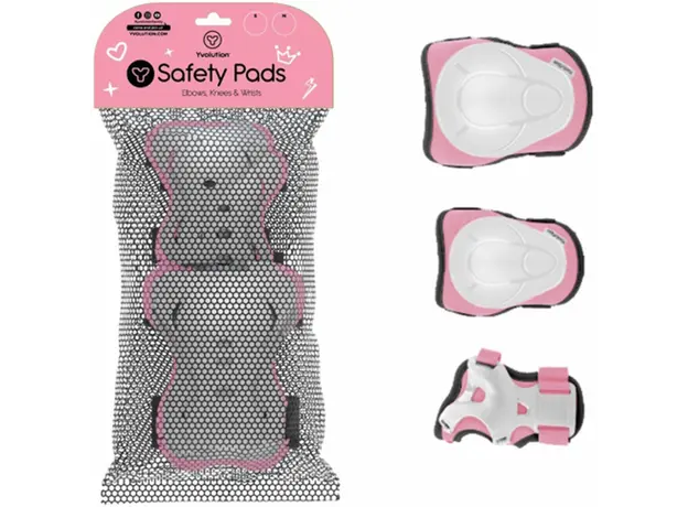 სამუხლე Yvolution Safety Pads 2021 Small Pink 30 units/Carton, 2 image