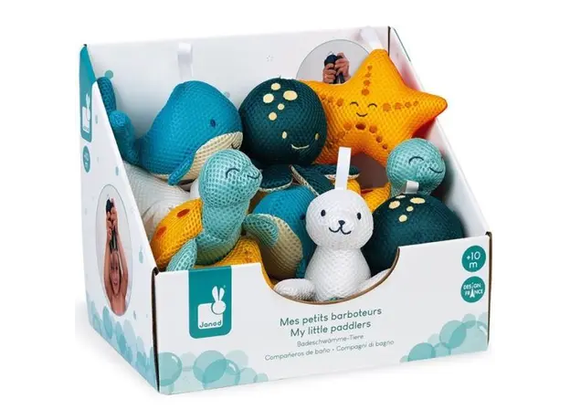 აბაზანის ღრუბელი Janod Bathing sponge Seal J04728-1, 4 image