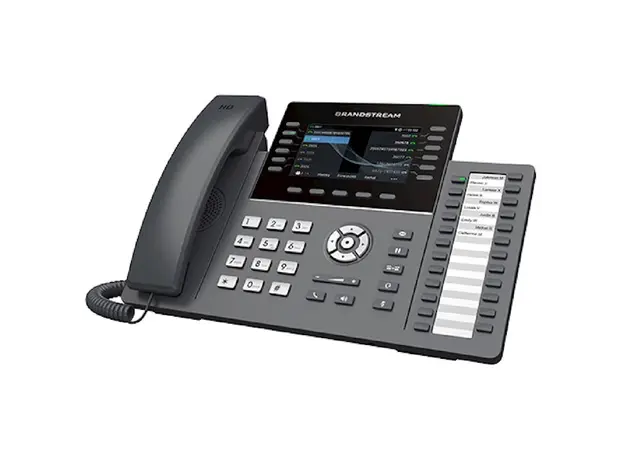 IP ტელეფონი Grandstream GRP2636, IP Phone, PoE, 6 SIP, 12 lines, Gigabit Port, Black, 3 image