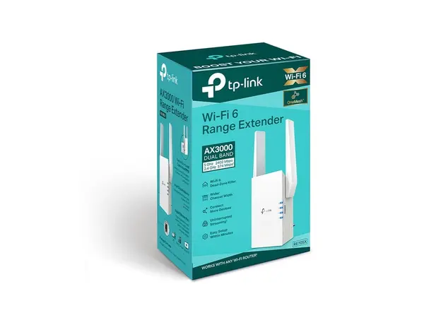 როუტერი TP-link RE705X AX3000 Wi-Fi 6 Range Extender, 6 image