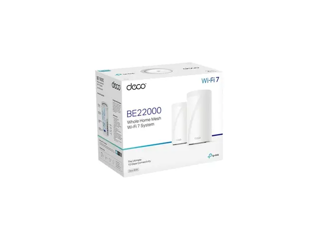 როუტერი TP-link Deco BE85(2-pack) BE19000 Whole Home Mesh Wi-Fi 7 System, 5 image