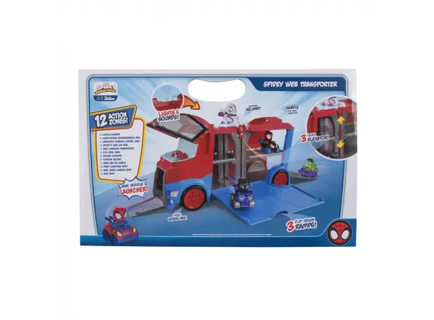 სათამაშო მანქანა Spidey Feature Vehicle Spidey Transporter, 6 image