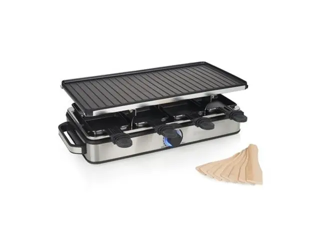 გრილი Princess 162645 Raclette 8 Grill Deluxe, 2 image
