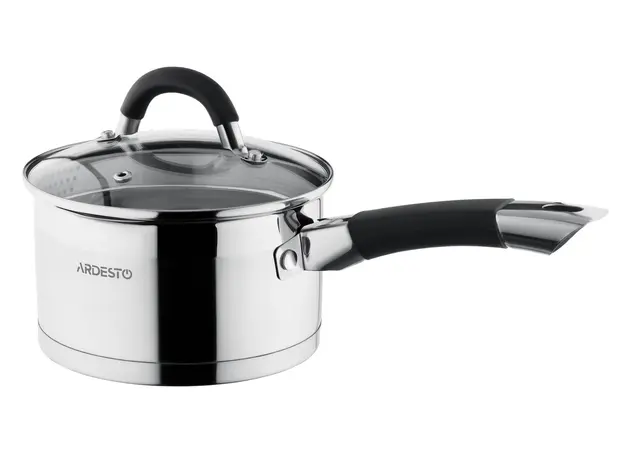 ქვაბების ნაკრები Ardesto Cookware set Gemini Monza with drain, 6pcs, stainless steel, 5 image