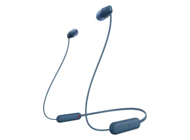 ყურსასმენი Sony WI-C100 Wireless In-ear Headphones - Blue, 2 image