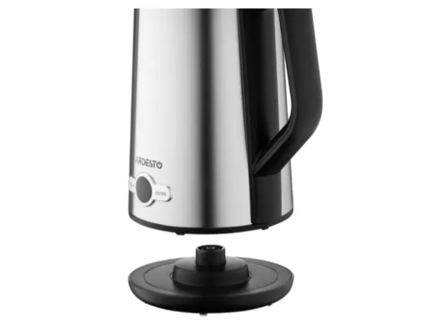 ელექტრო ჩაიდანი Ardesto Electric kettle  Steel Collection EKL-X52E, 1.7L, LED display, double-walled, STRIX, silver, 5 image